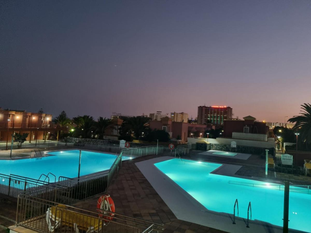 Green Sea Top Bungalow jardin Apartment Maspalomas  Bagian luar foto