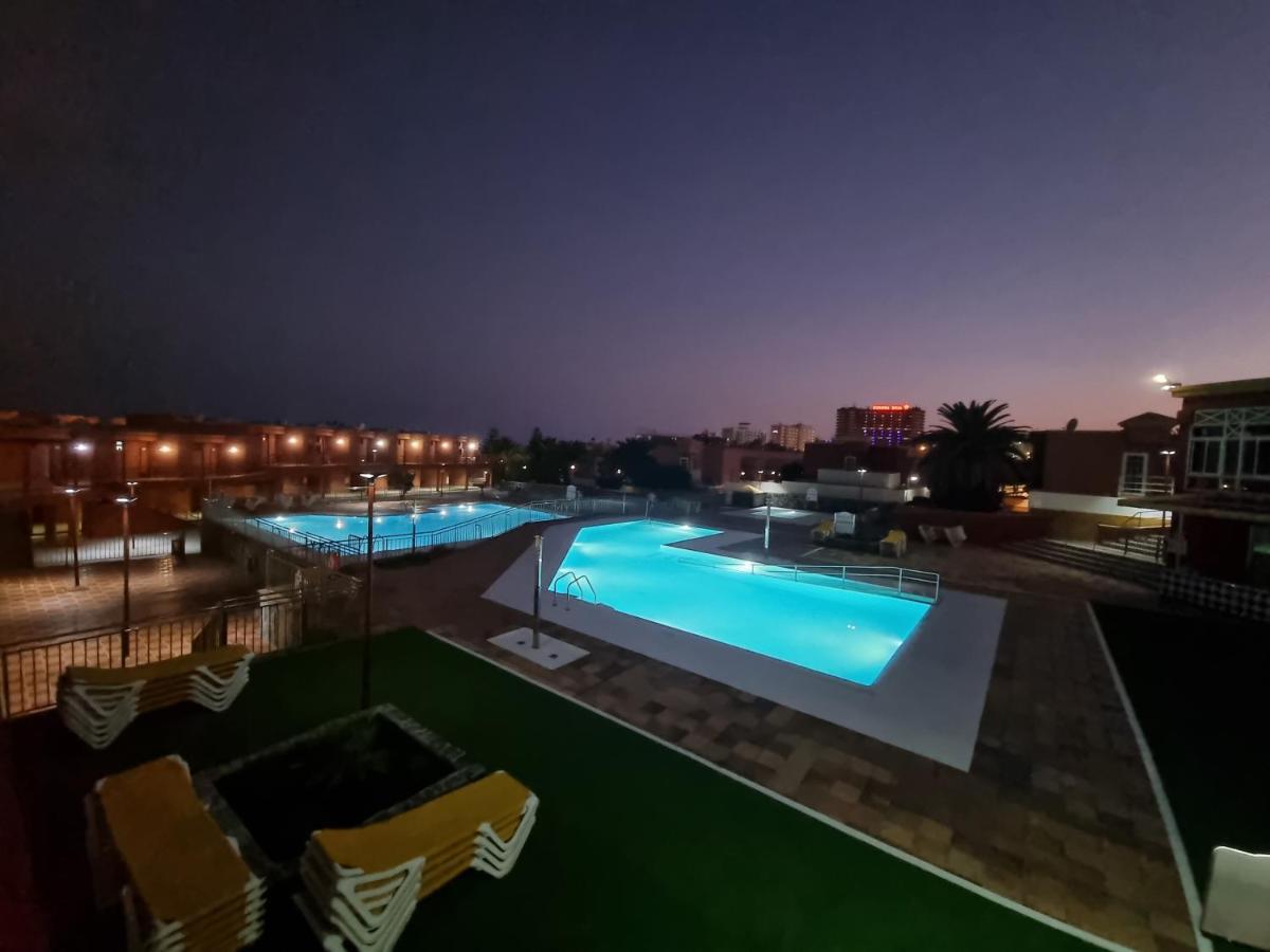 Green Sea Top Bungalow jardin Apartment Maspalomas  Bagian luar foto