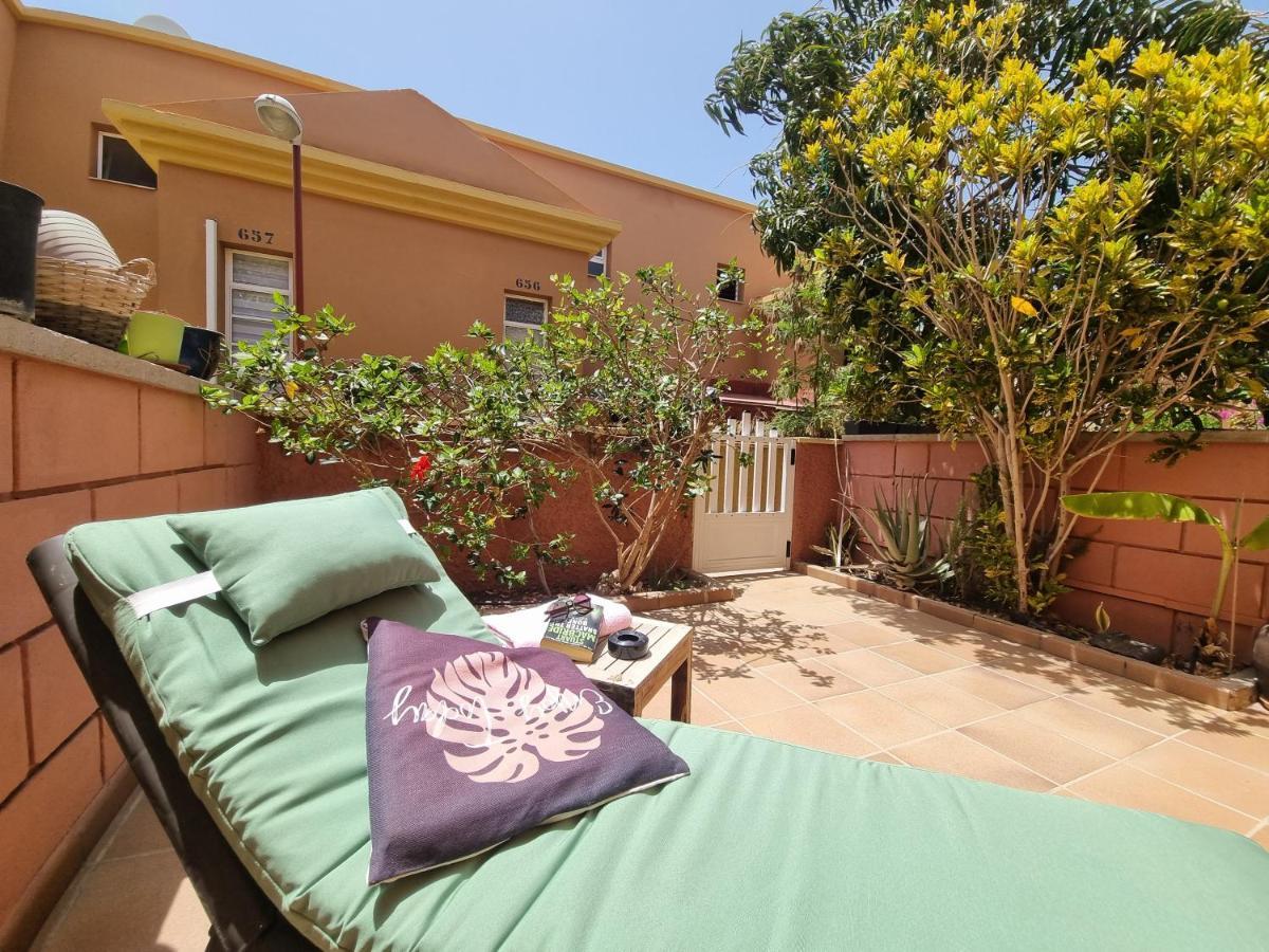 Green Sea Top Bungalow jardin Apartment Maspalomas  Bagian luar foto