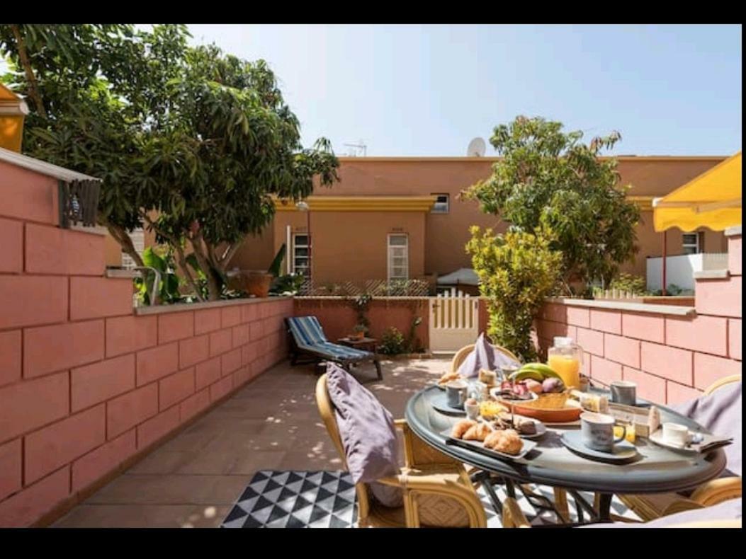 Green Sea Top Bungalow jardin Apartment Maspalomas  Bagian luar foto