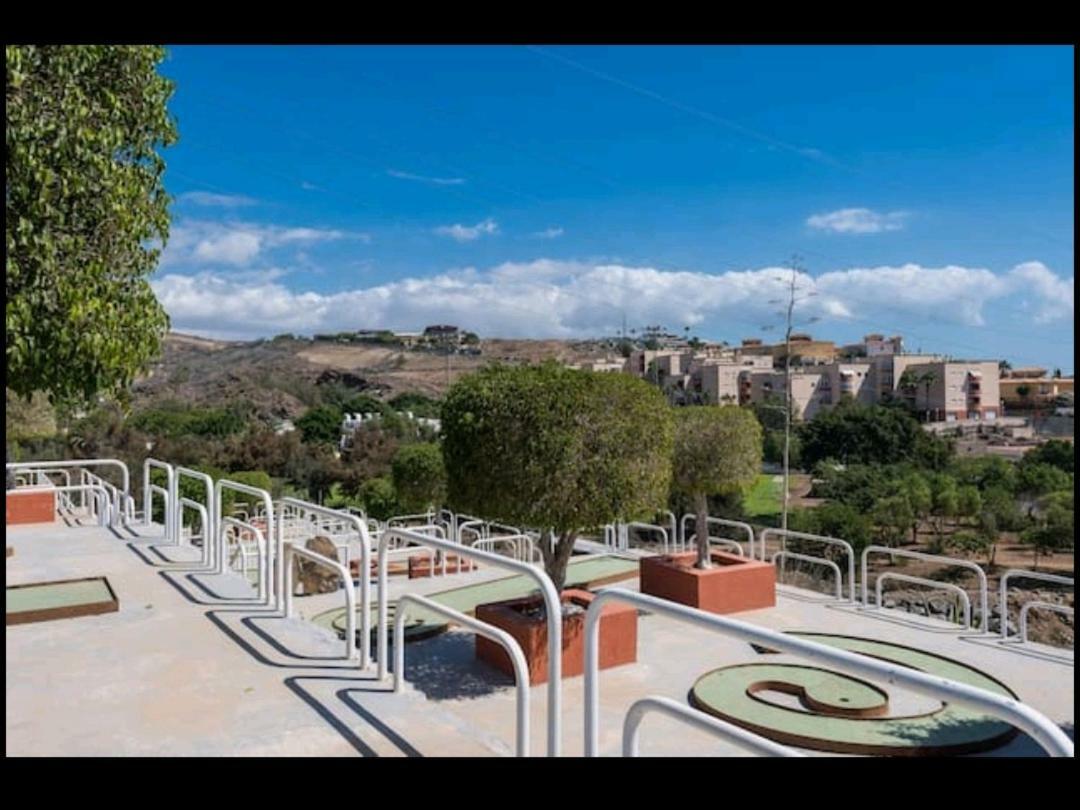 Green Sea Top Bungalow jardin Apartment Maspalomas  Bagian luar foto